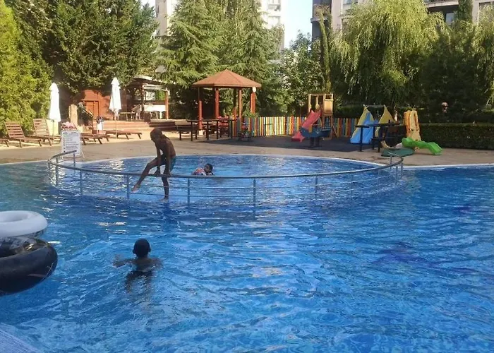 Lägenhetshotell Rainbow 1 Complex Slăntjev Brjag