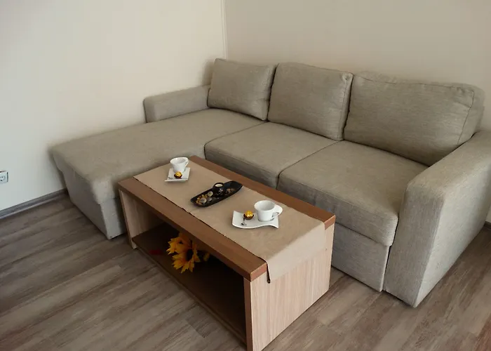 Rainbow 1 Complex Lägenhetshotell Slăntjev Brjag